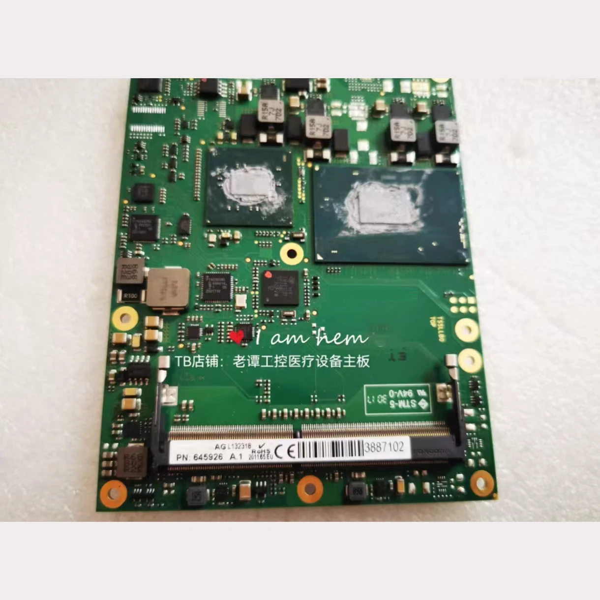 AG L132318 For congatec Original industrial control motherboard Medical motherboard PN:645926