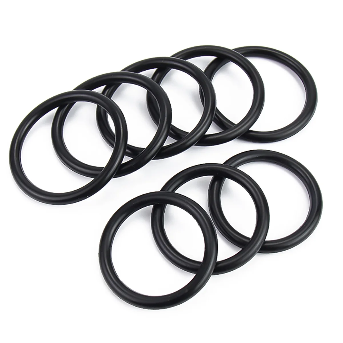 Black Rubber Sealing Ring, impermeável e alta temperatura resistente Junta