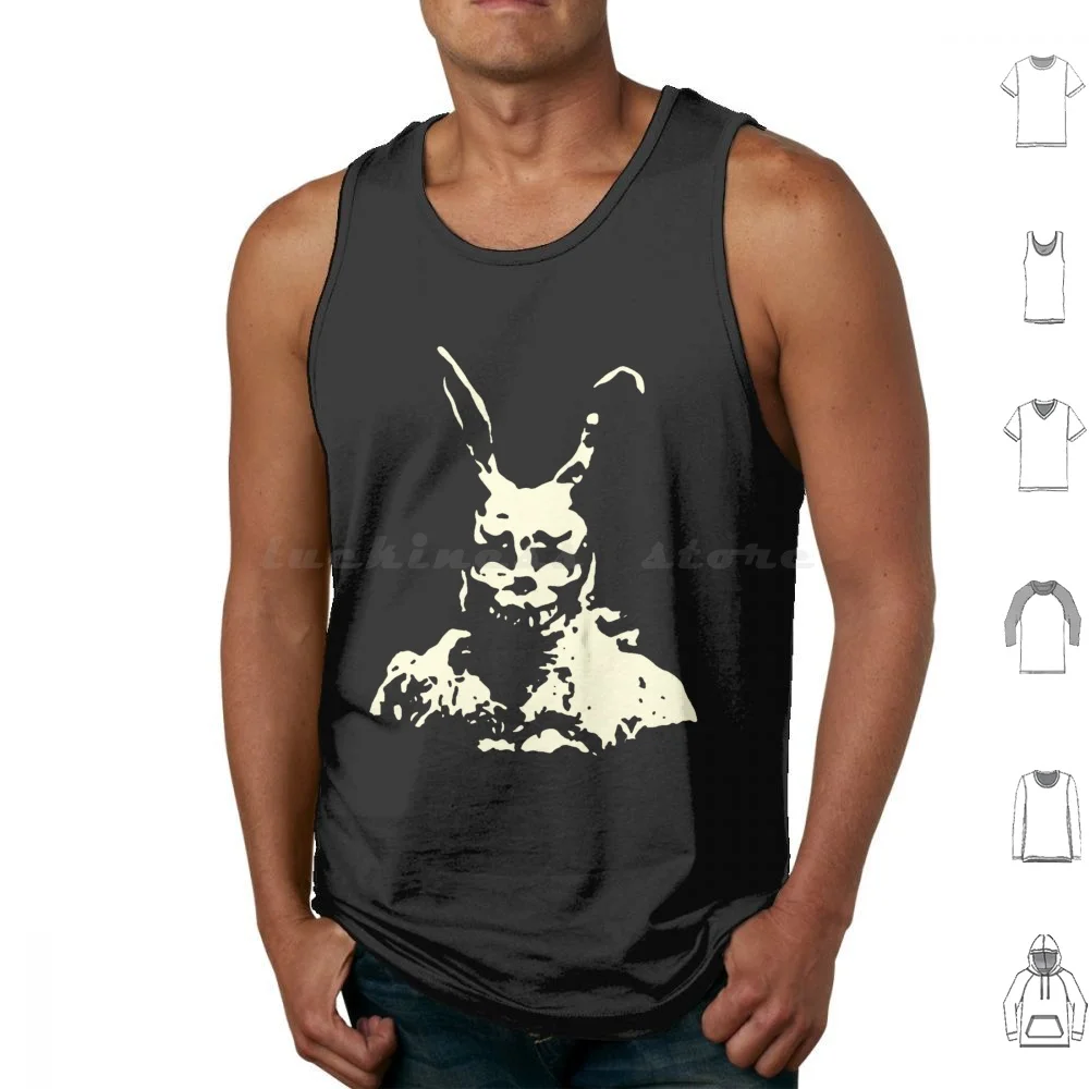 Frank-Donnie Darko Tank Tops Vest Sleeveless Donnie Darko Donnie Movie Darko Frank Film Rabbit Jake Gyllenhaal Movies Jake