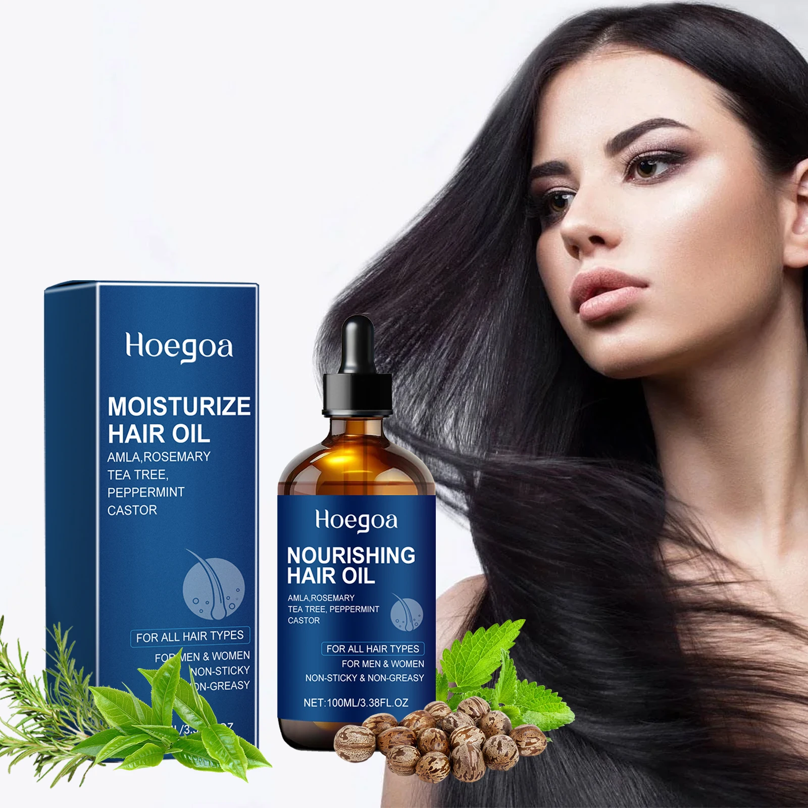 Repair Hair Essential Oil Deep Nourishment Damage Roots Split Smoothing Silky Strengthen Straightening Hair Shiny Hair Care Oil