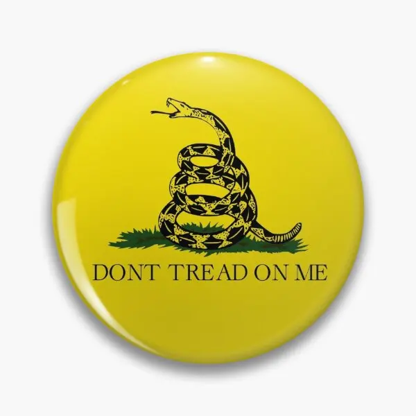 Don T Tread On Me  Soft Button Pin Lapel Pin Cartoon Collar Women Metal Clothes Gift Badge Brooch Hat Decor Creative Jewelry