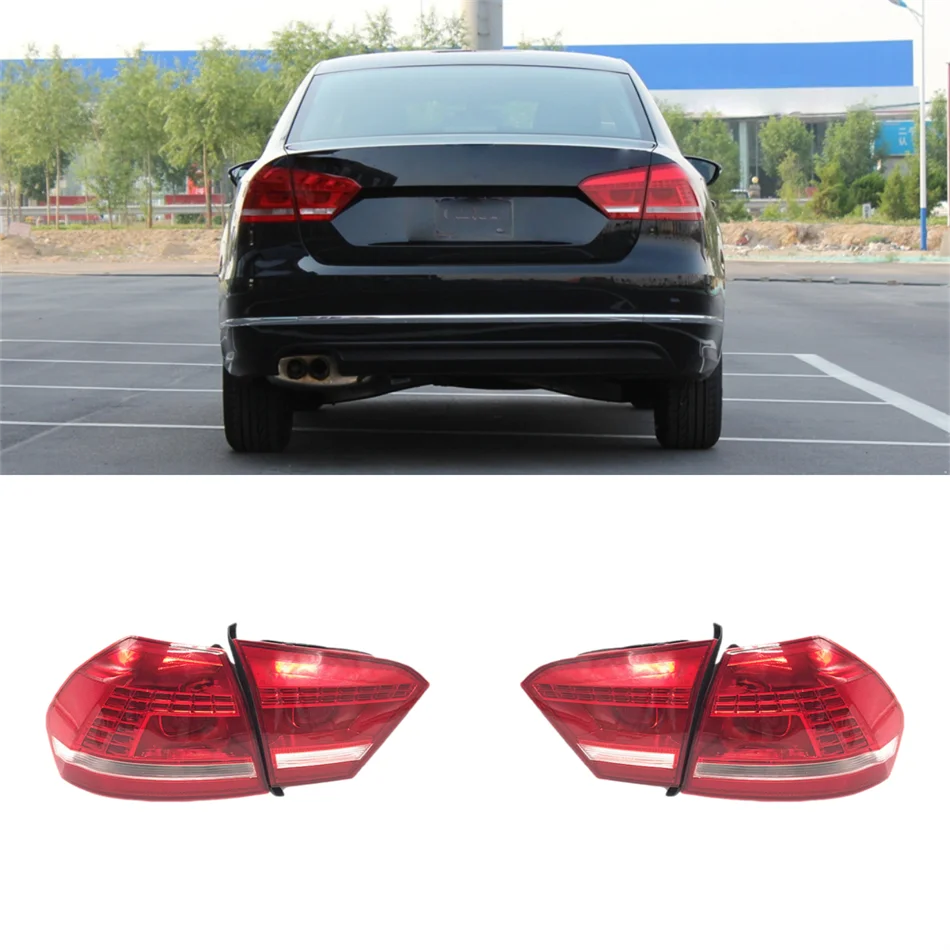 

For Volkswagen VW Passat 2011 2012 2013 2014 2015 Car Accesorries Reverse Light Car Tail Light Assembly Vehicle Taillight Assemb