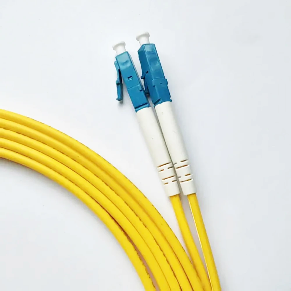 Conectores de Fibra óptica de modo único, convertidor de doble núcleo, cable de parche LC/UPC-LC/UPC, diámetro de 3,0mm, Fibra Optica 3M