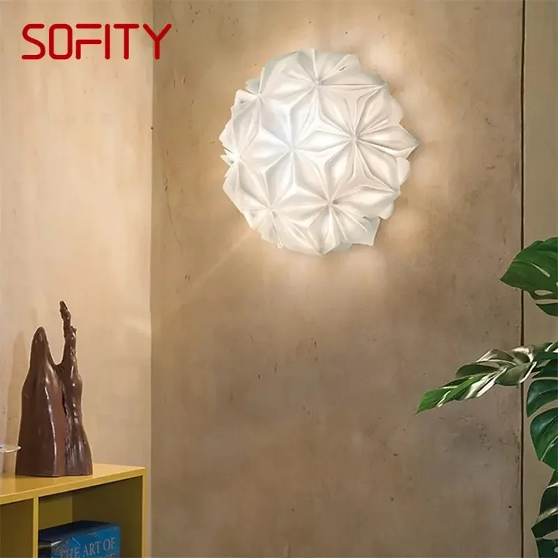 PLLY Lampada da parete moderna nordica LED Design creativo Lampada da parete decorativa per scale