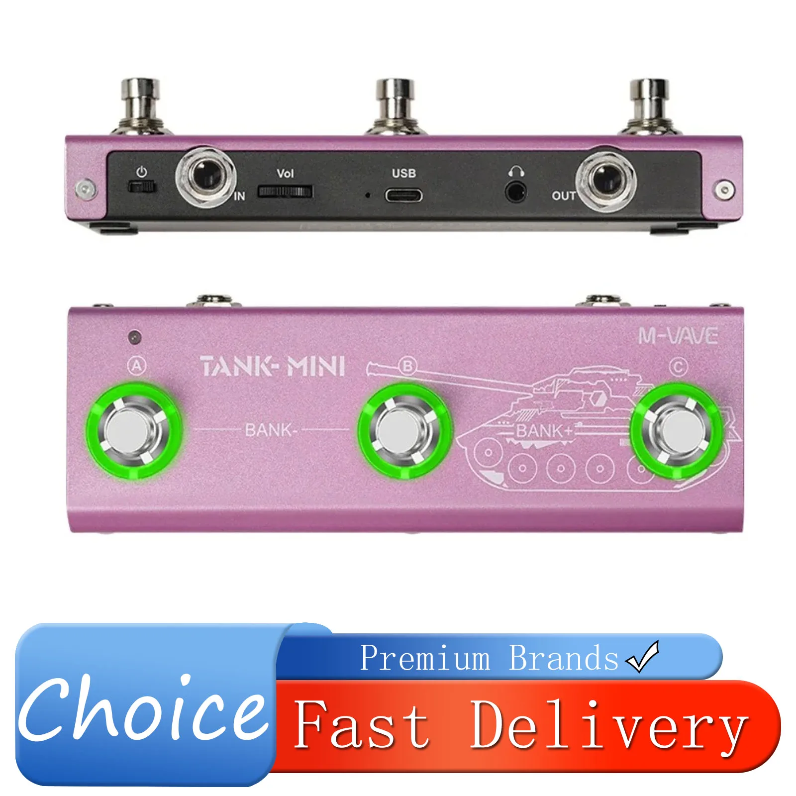 M-VAVE Tank Mini Ef…