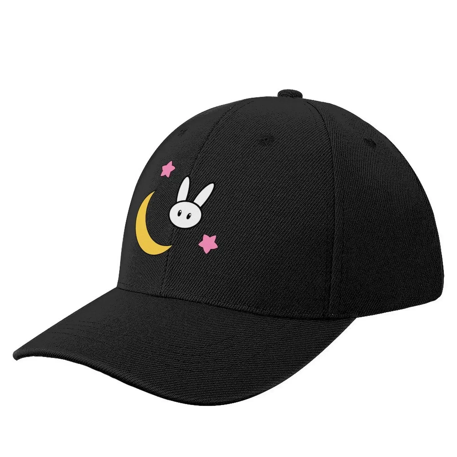 

Brains cute moon bunny and stars Baseball Cap Rugby derby hat custom Hat Caps For Women Men's
