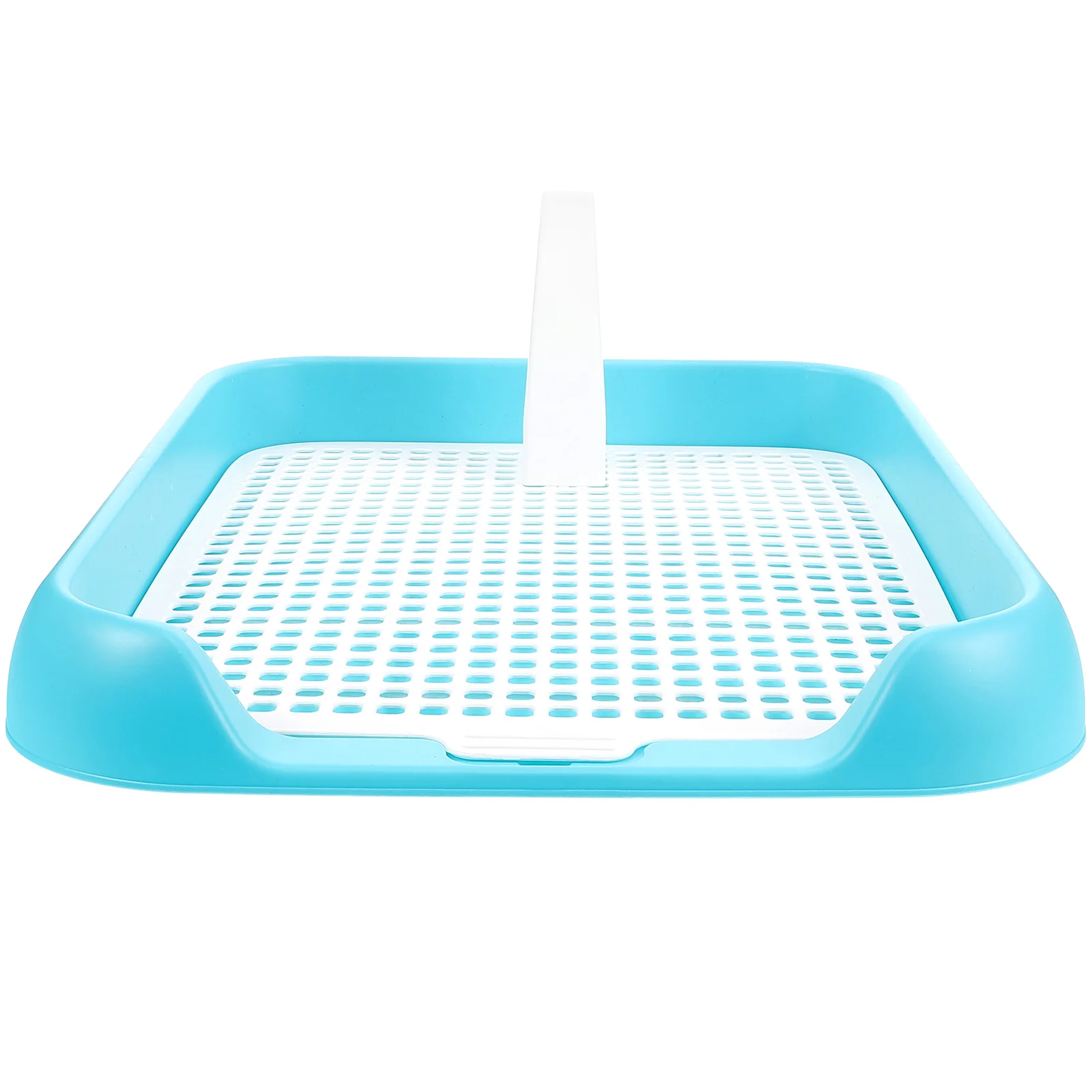 

Pet Toilet Plastic Puppy Cage Bedpan Mesh Potty Anti-slip Dog Household Thickened Anti-slide Tray