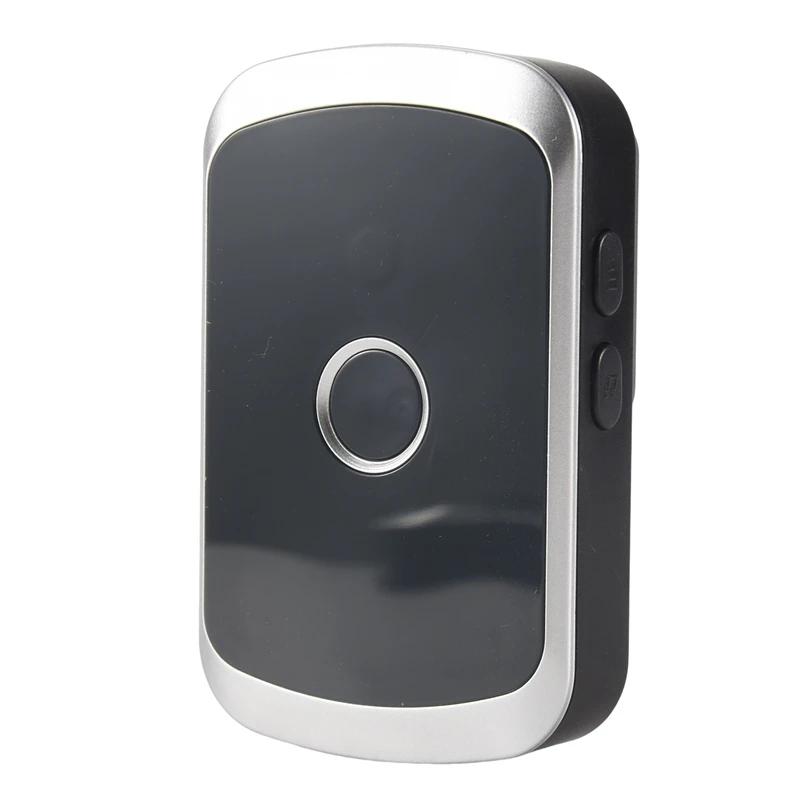 Cacazi Campanello impermeabile wireless 300M Flash LED remoto Campanello per porta senza fili per casa Spina americana