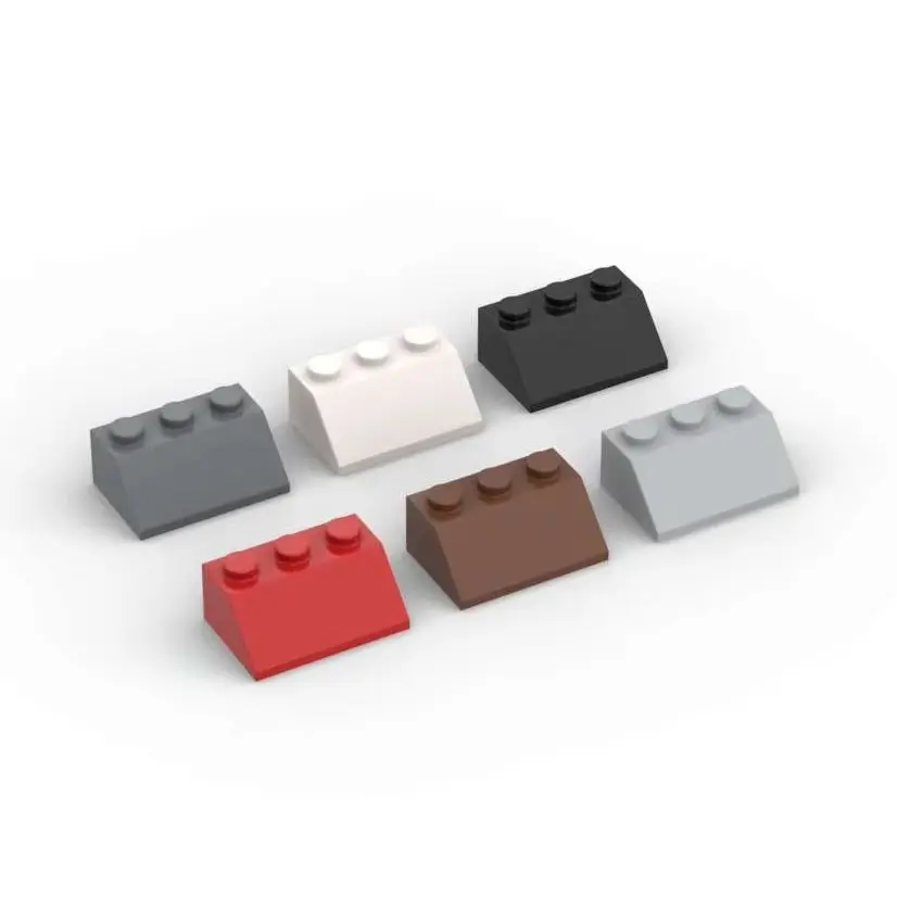 MOC 10PCS DIY High-Tech 3038 2x3 Huis Kasteel Baksteen Helling 45 Aantrekkelijke Klassieke Adaptieve Bouwstenen Fascinerend Speelgoed Cadeau