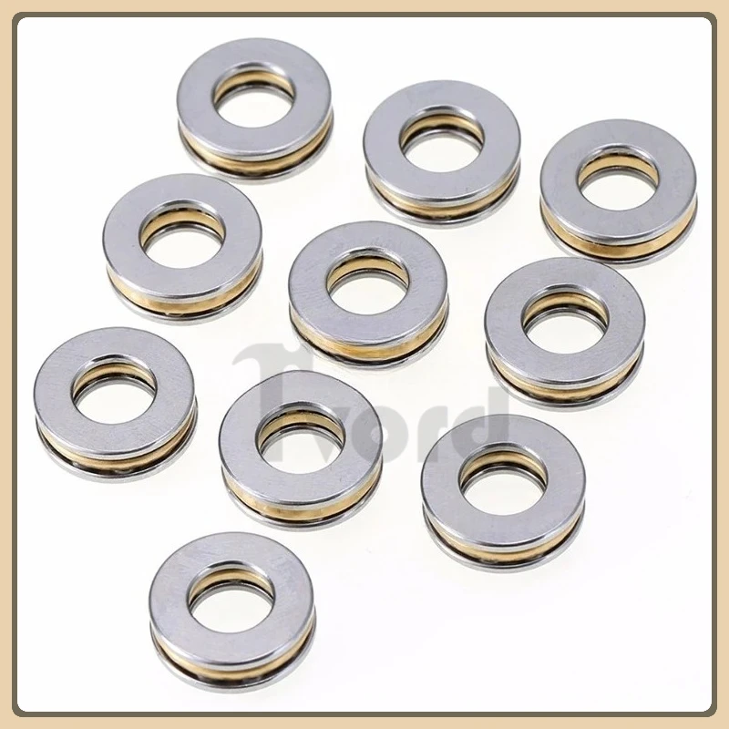 

4Pcs/Lot Mini Thrust Ball Bearing 3D Printer F3-8M F5-10M F8-22M F8-19M F8-16M F9-20M F10-18M Miniature Axial Ball Bearings