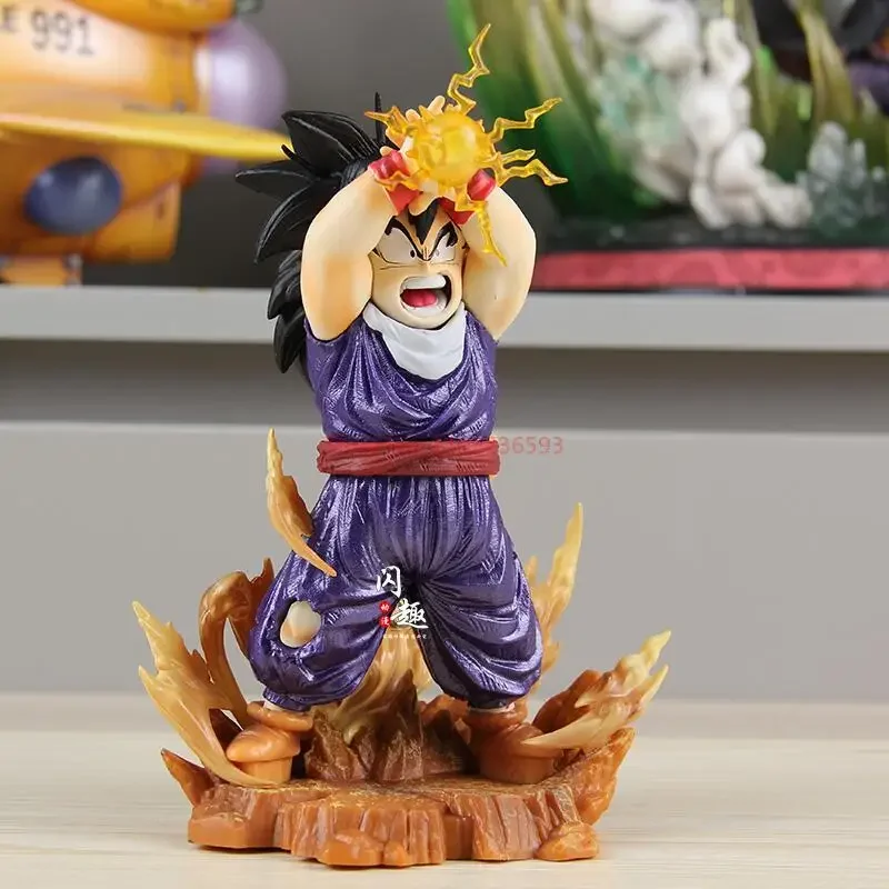 Figurki Hot Dragon Ball Son Gohan figurka 18cm Anime Gohan figurka modele z pcv Gk statua zabawki ozdobne kolekcjonerska lalka prezent