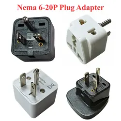 Universal Plug Adapter For NEMA 6-20P Socket - AC 208/220/230/240V