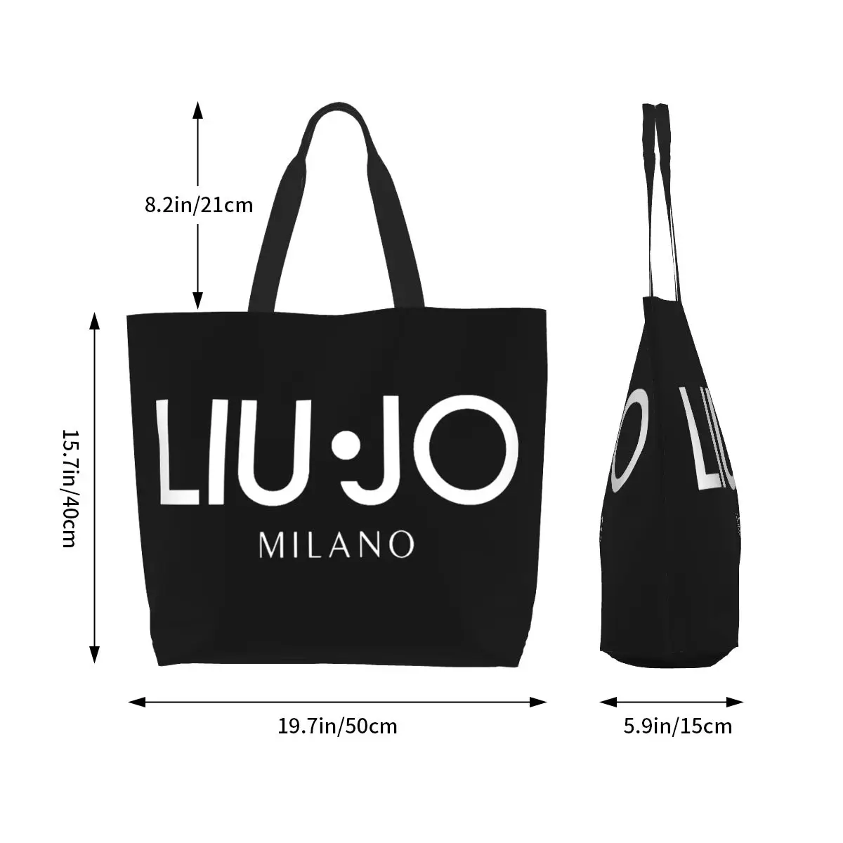 Street Man Woman Liu Jo Top Handle Bags Large Capacity Merch Tote Bags Large