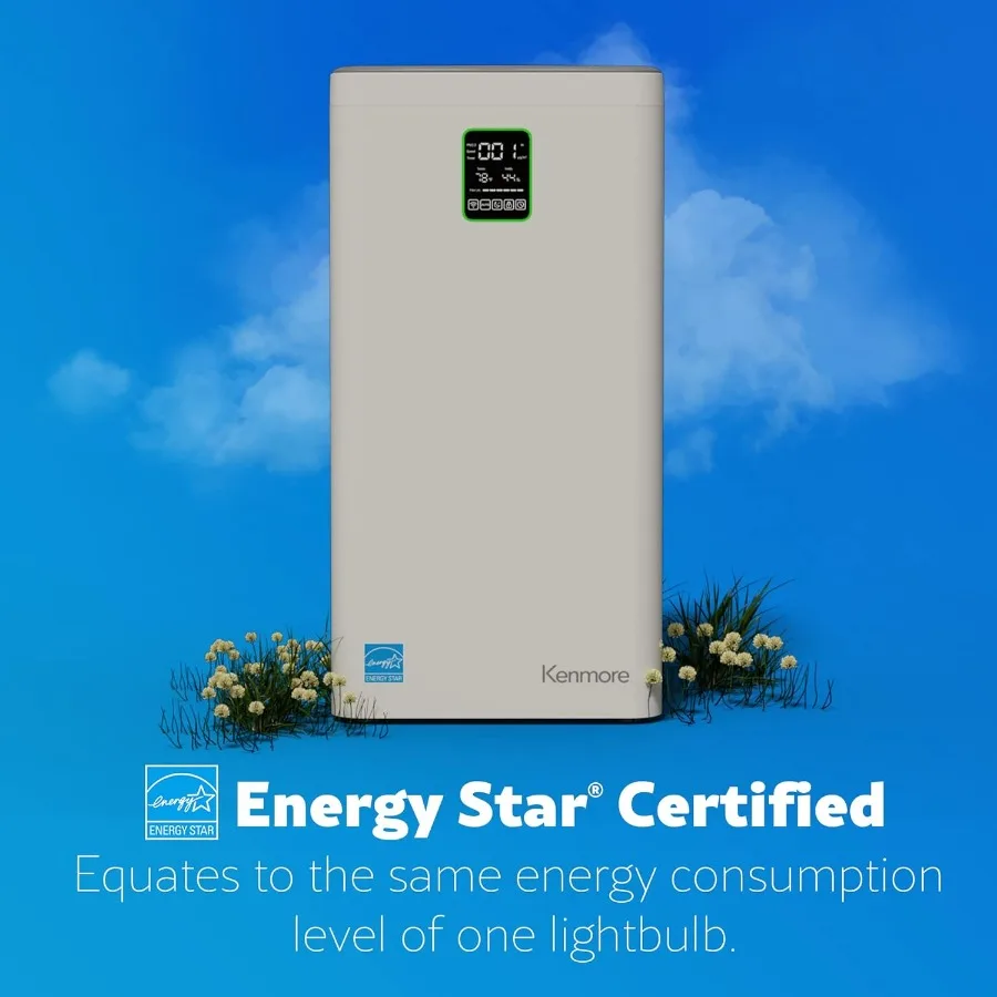 منقي الهواء PM4030 مع فلتر H13 True HEPA يغطي ما يصل إلى 2300 قدم مربع 24 ديسيبل نظام ترشيح HEPA SilentClean 3-Stage 5 سرعات