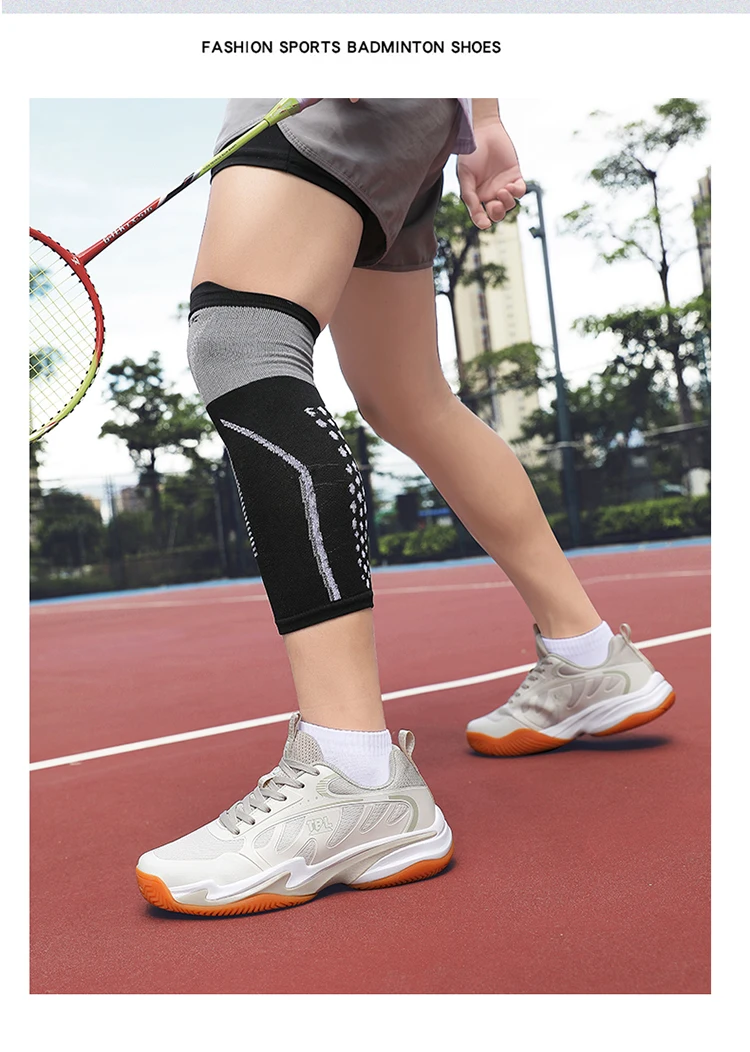 Badminton Shoes Tennis Court Training Volleyball Shoes Indoor Outdoor Professional Men's Women's Breathable Sports Large Size ..