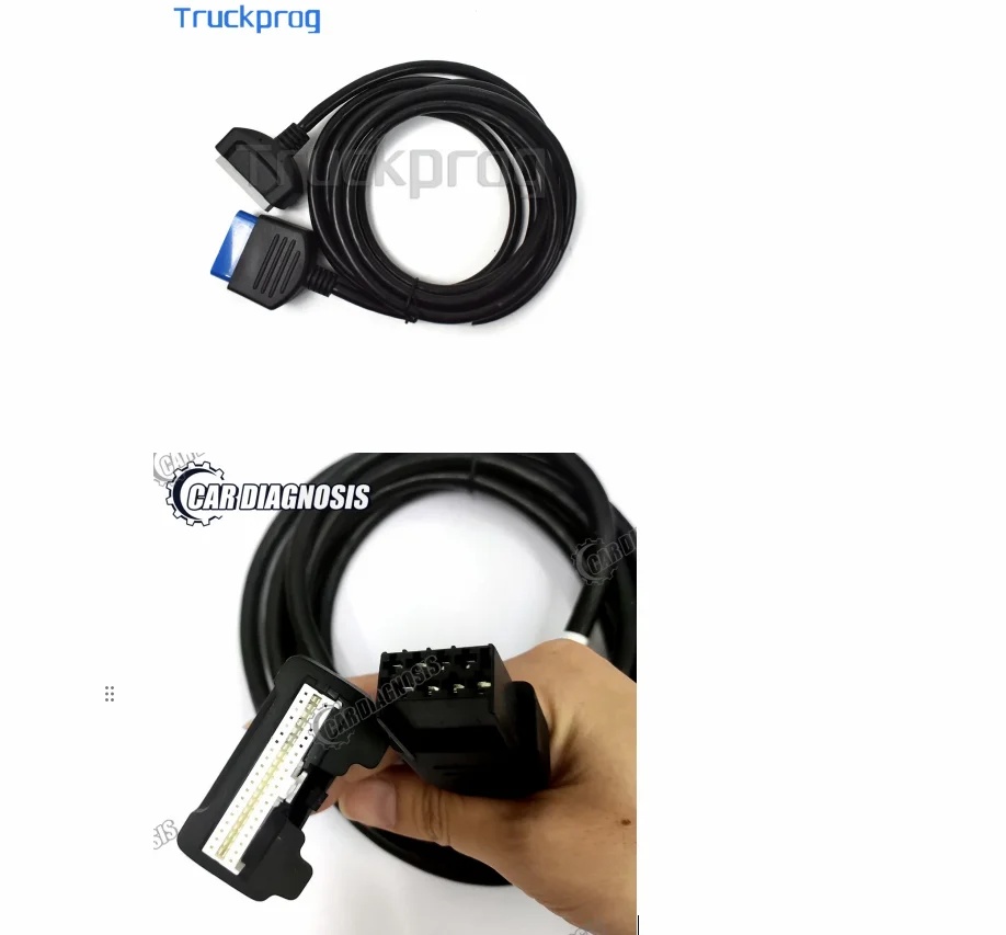 

8 Pin Cable 88890027+OBD2 16pin 88890026 Cable for Vcads Interface 88890020/88890180 Truck Excavator Diagnostic tool cable