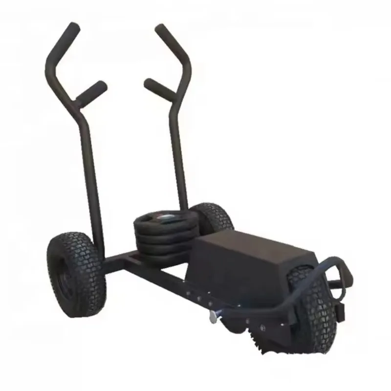 New Design Tank Sled Machine Push Pull Workout With Wheels Variable Magnetic Foldable Tank Car