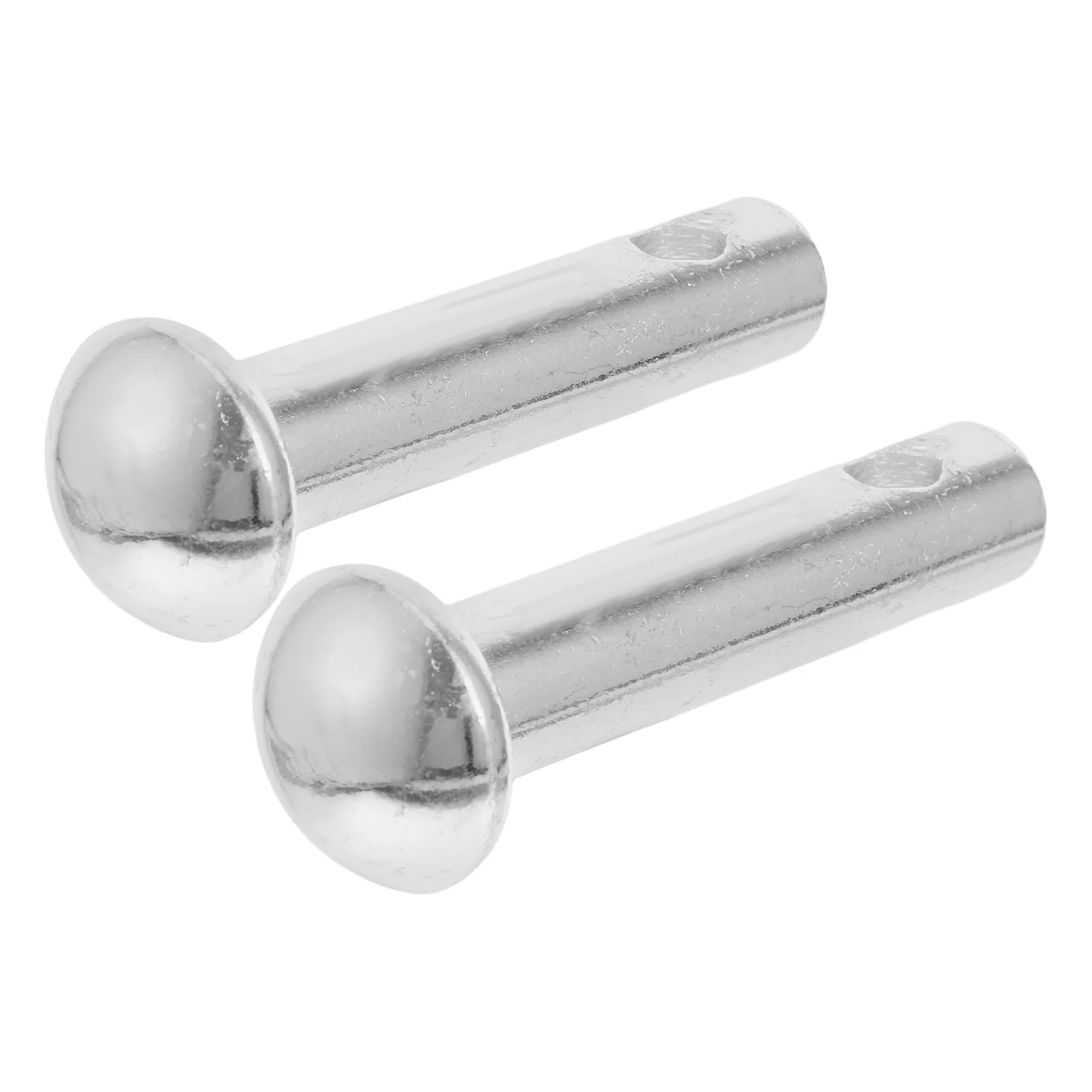 

2 Pcs Hook Chair Pin Hanging Basket Hammock Silver Iron Blue-plated Zinc Replacement