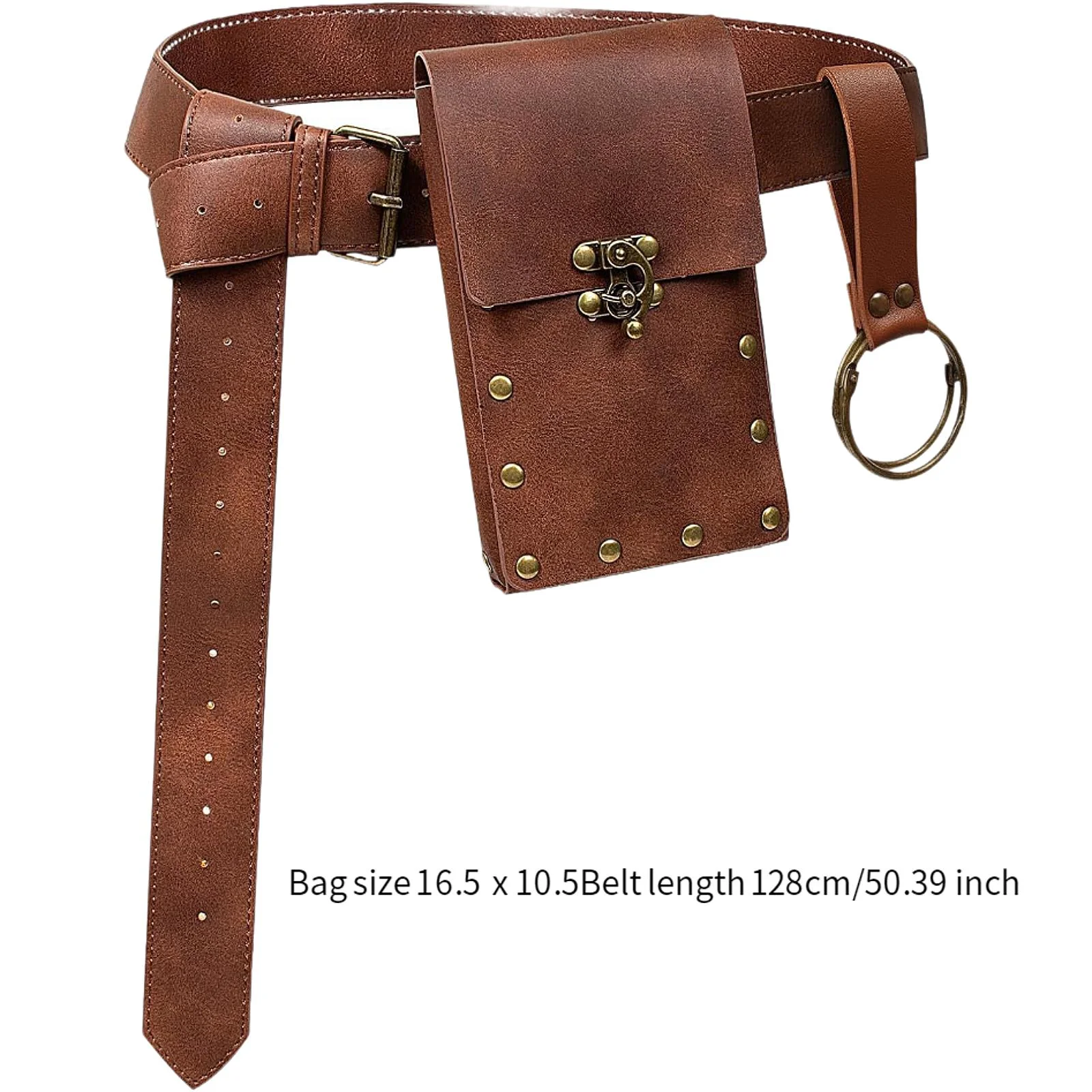 Bolsa para cinturón, riñonera portátil, disfraz de Cosplay ajustable, teléfono único