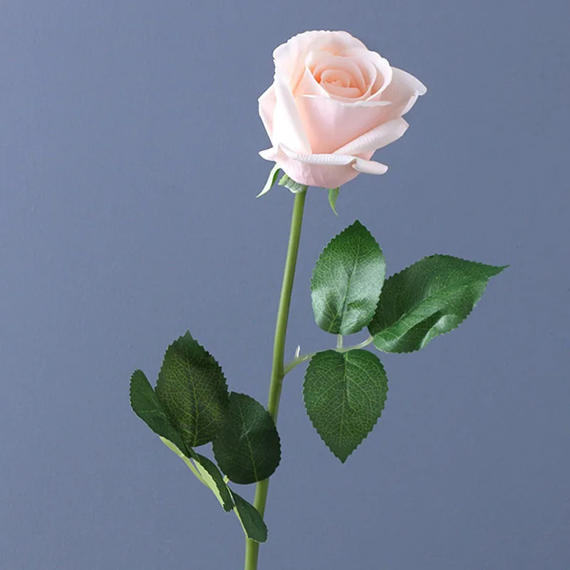5Pcs Artificial Moisturizing Latex Rose Flower Real Touch Roses Wedding Home Decor Flowers Valentine\'s Day Gift for Her Bouquet