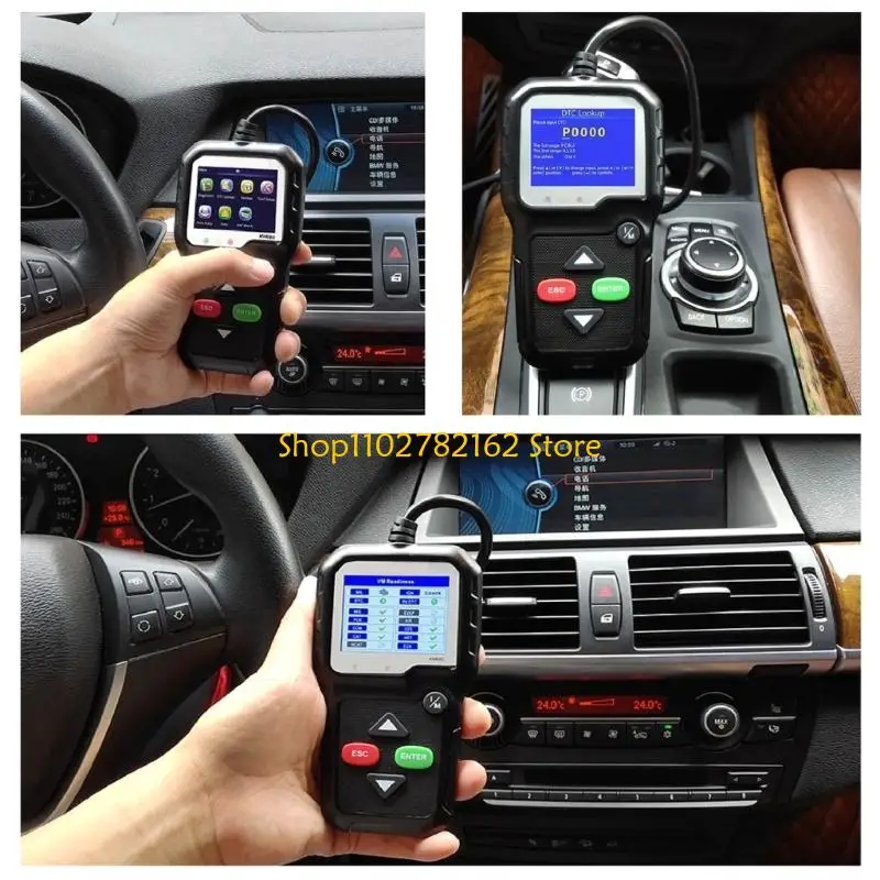 547B OBD Car Fault Detectors Reading Code Card OBD2 Car Diagnostic Tool Code Reader