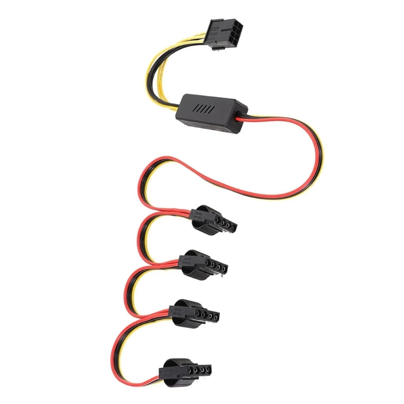 4PIN MOLEX до 8PIN Power Cable Адаптер Перевод
