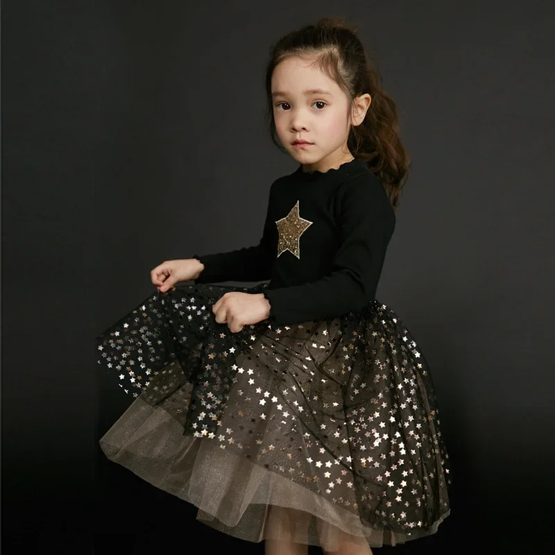 Christmas Clothing For Children Wedding  Party Tulle Dresses Girls Kids Lovely Sparkle Tutus girls party dresses