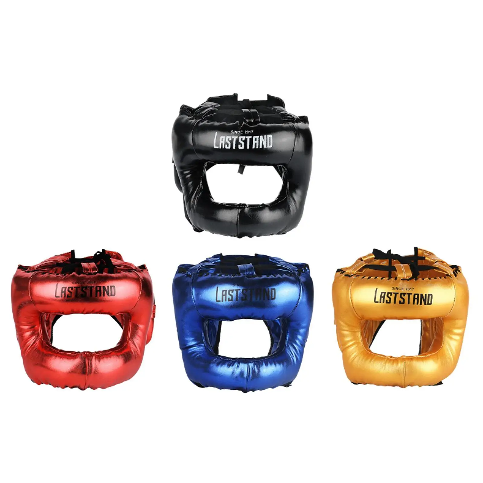 Boxing Headgear Adjustable Lightweight Face Shield Full Coverage Head Guard for Martial Arts Grappling Sanda Taekwondo Muay Thai