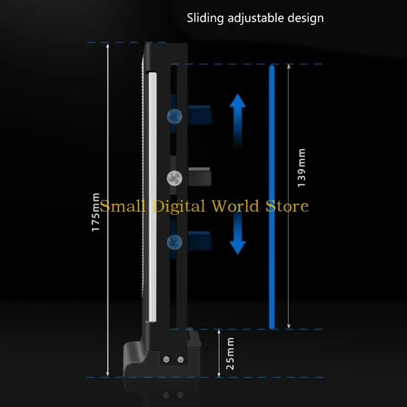 77UB Adjustable Vertical GPU Support Ensure Stability and Balance for Graphics Card