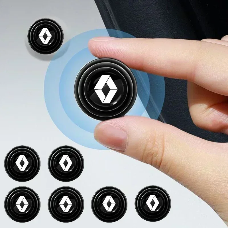 

Силиконовые амортизирующие накладки на двери автомобиля для Renault Clio 4, Laguna 5, Megane 2, 3, Duster, Logan, Captur, аксессуары для авто