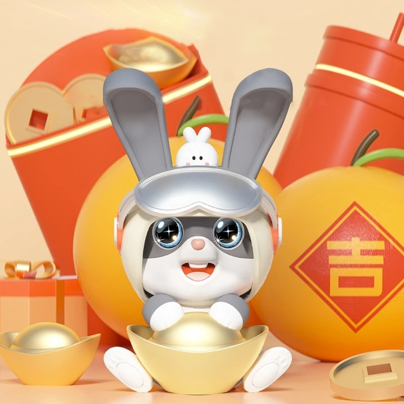 Robot cảm ứng thông minh Bunny Toy 2023 Rabbit Year Toy Đồ chơi tương tác Thỏ