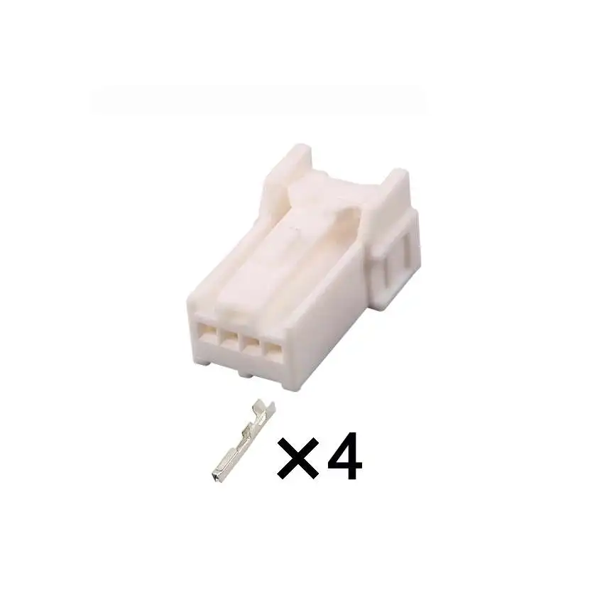 4 Pin 3A04FW/3A04MW Car Rearview Electrical Automotic Wiring Harness Plug Connector Terminals Mirror Socket Wire Cable Plug