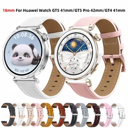18MM Watchband For HUAWEI WATCH GT4 GT 5 41mm Smart Watchband Bracelet Wristband Strap For Huawei Watch GT 5 GT5 Pro 42mm Correa