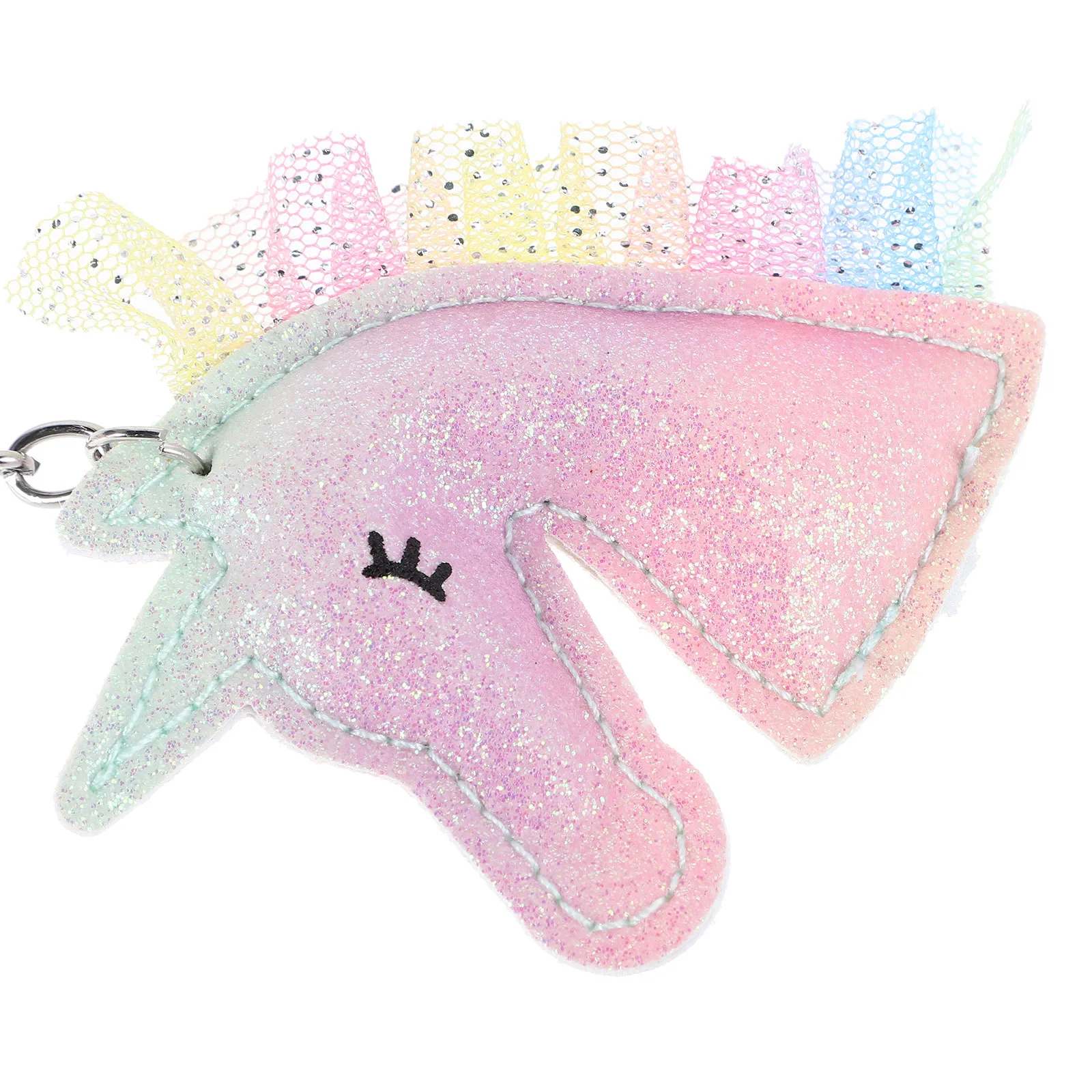 يونيكورن المفاتيح بو حقيبة أنيقة قلادة جرس سحر حقيبة يد صغيرة على ظهره محفظة اكسسوارات للفتيات النساء المفاتيح الملحقات