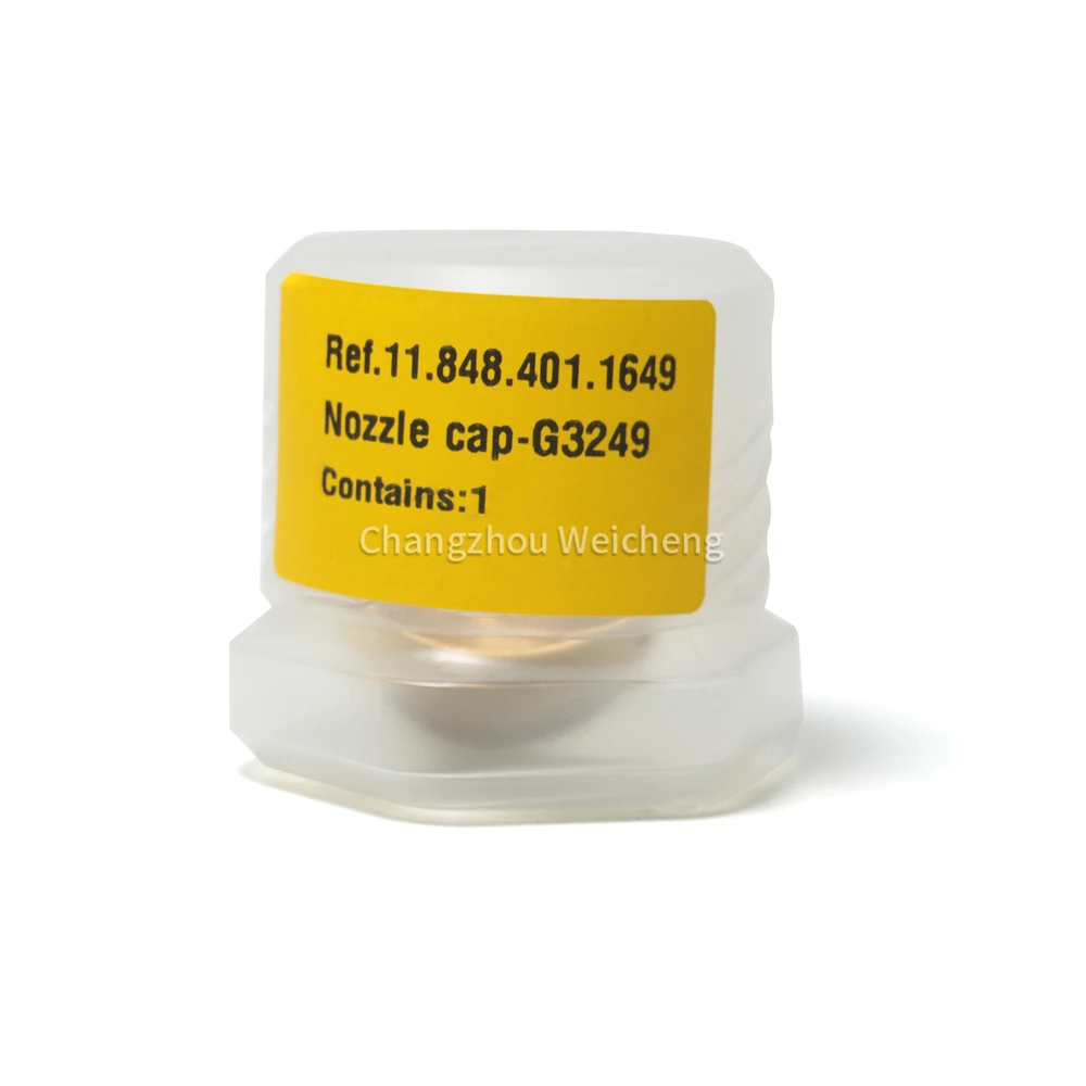 켈베르 플라즈마 절단기 노즐 캡 .11.848.401.1649 G3249 플라즈마 절단용 구리 소모품