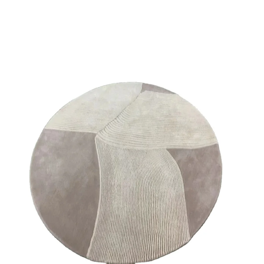 수제 터프팅 화이트 컬러 카펫 및 러그 맞춤 디자인 카펫 러그 공장 좋은 가격 카펫 및 러그