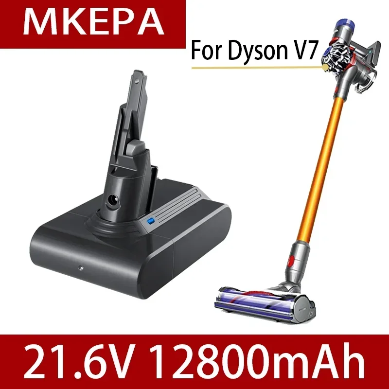 

Batteries Li-ion V7 21.6VmAh 12800mAh pour remplacement d'aspirateur Dyson V7 absolu batterie d'outils electriques