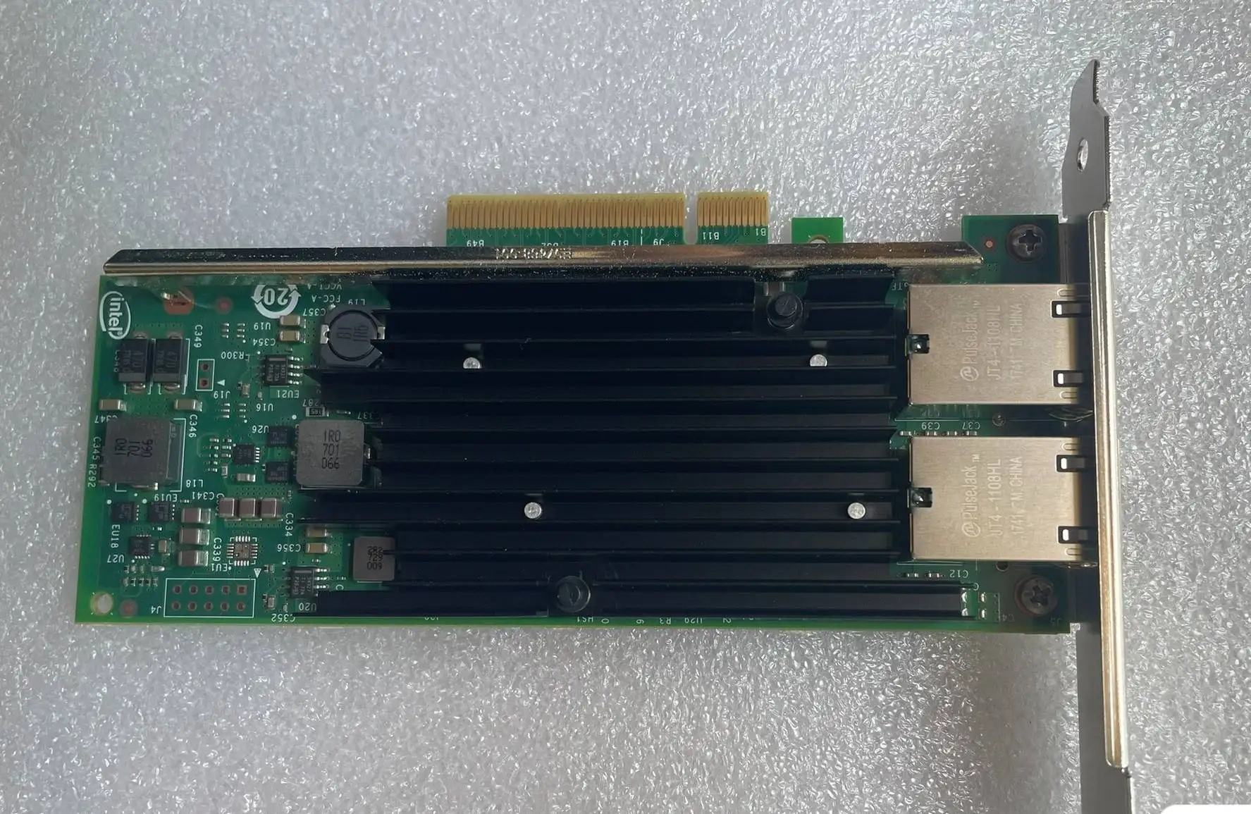 X540-T2 Intel X540 Chipset PCIe x8 2 Electrical Port RJ45 10Gbps Gigabit Ethernet Network Card