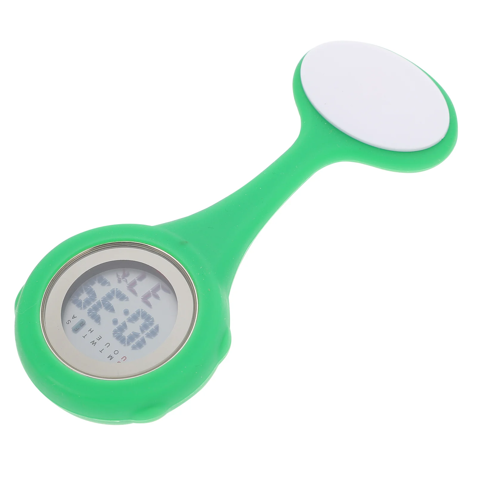 Durable Silicone Nurse Watch Pin Design Hanging Pocket Watch Multi-Function Scratch Resistant Medical Nursing Wristwatch