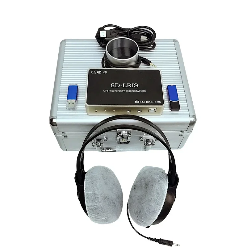 Por Touch Screen 8D NLS Russian Bioresonance Body Composition Health For Sub Health Test