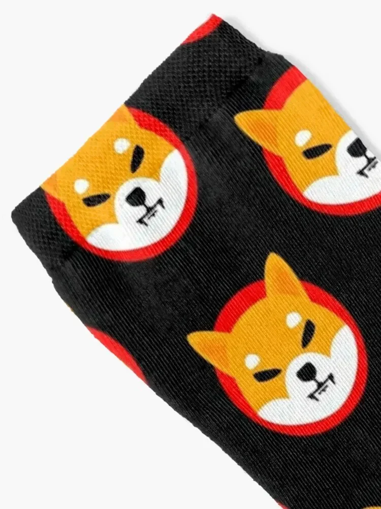 SHIBA INU cryptocurrency - SHIBA INU Crypto SHIB Socks Novelties winter gifts Lots christmas gift Boy Socks Women's