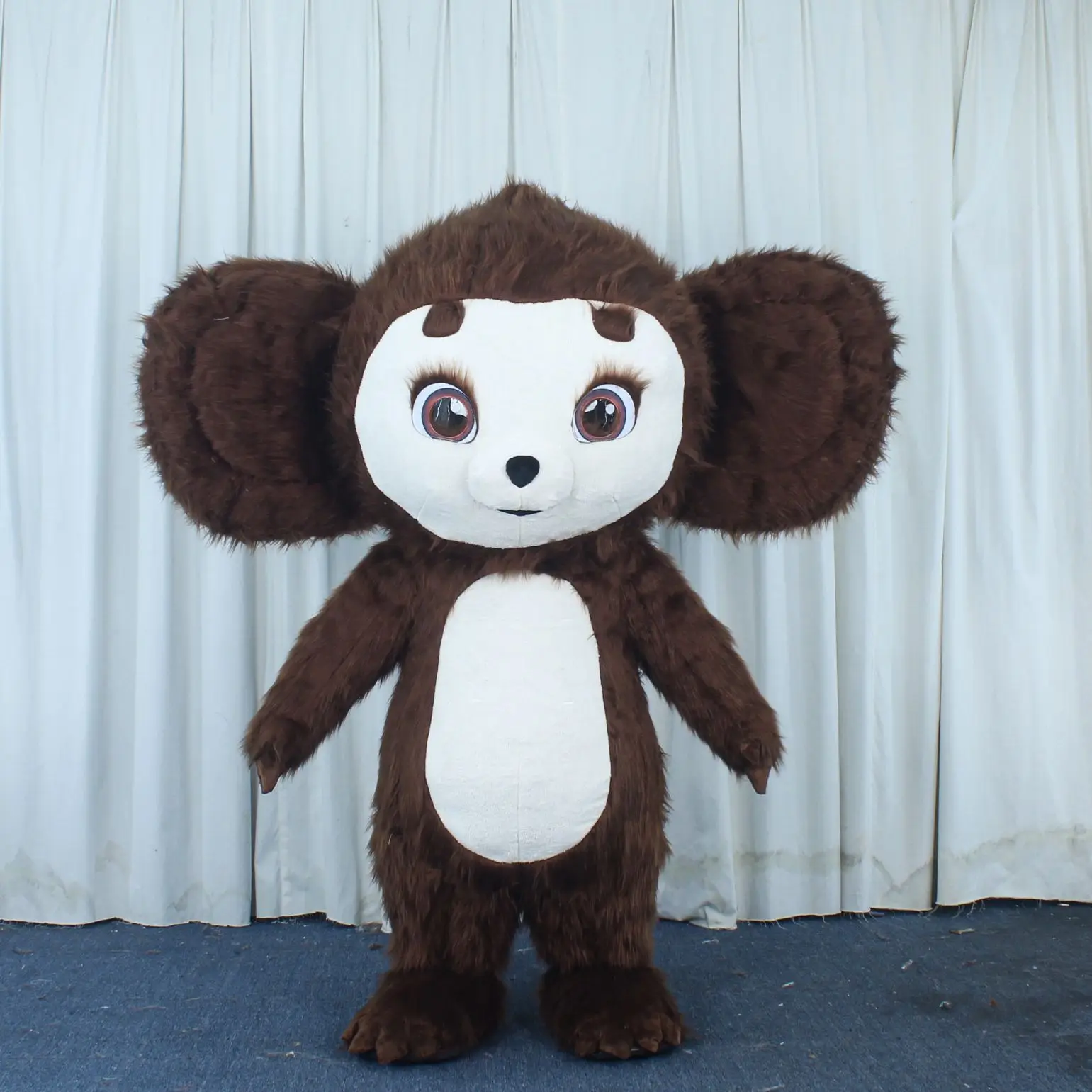 New Russia Anime Cheburashka Plush Doll Big Eyes Monkey Чебурашка Stuffed Plushie Toys Lovely Appease Pillow For Kids Gifts