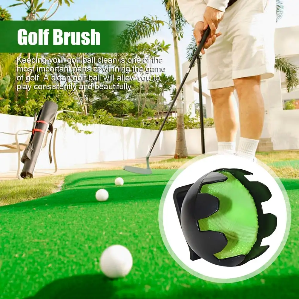 

Golf Ball Cleaner, Portable Golf Ball Brush with Clip, Attachment, Golfing Accessories, Cleaning Tool, Golf Ball Scrubber