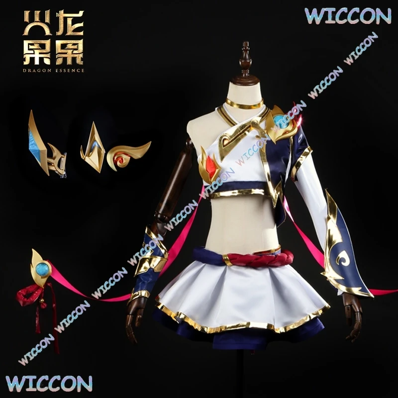 

League Of Legends Championship Jinx Cosplay Costume Full Set With Wig Esports Anime Party Outfit Halloween Party Cos