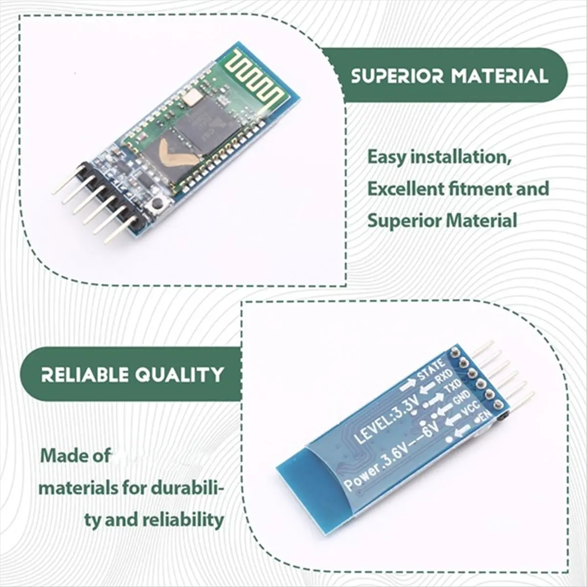 【~ New A88T】-05 Bluetooth Transceiver Module Master-Slave Bluetooth Expansion Board Wireless Slave Module for Projects