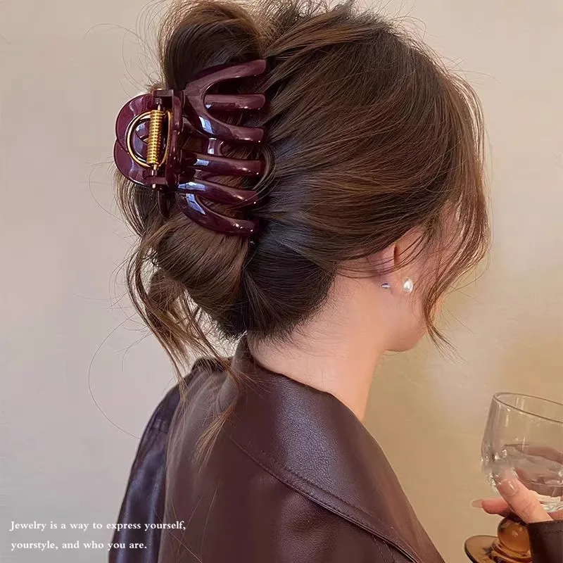 Neues Design Hochwertige Kürbis-Haarspange für Frauen Süßer Haarschmuck für Langes Haar Haarband Haarnadel Haaraccessoires – Detail 3