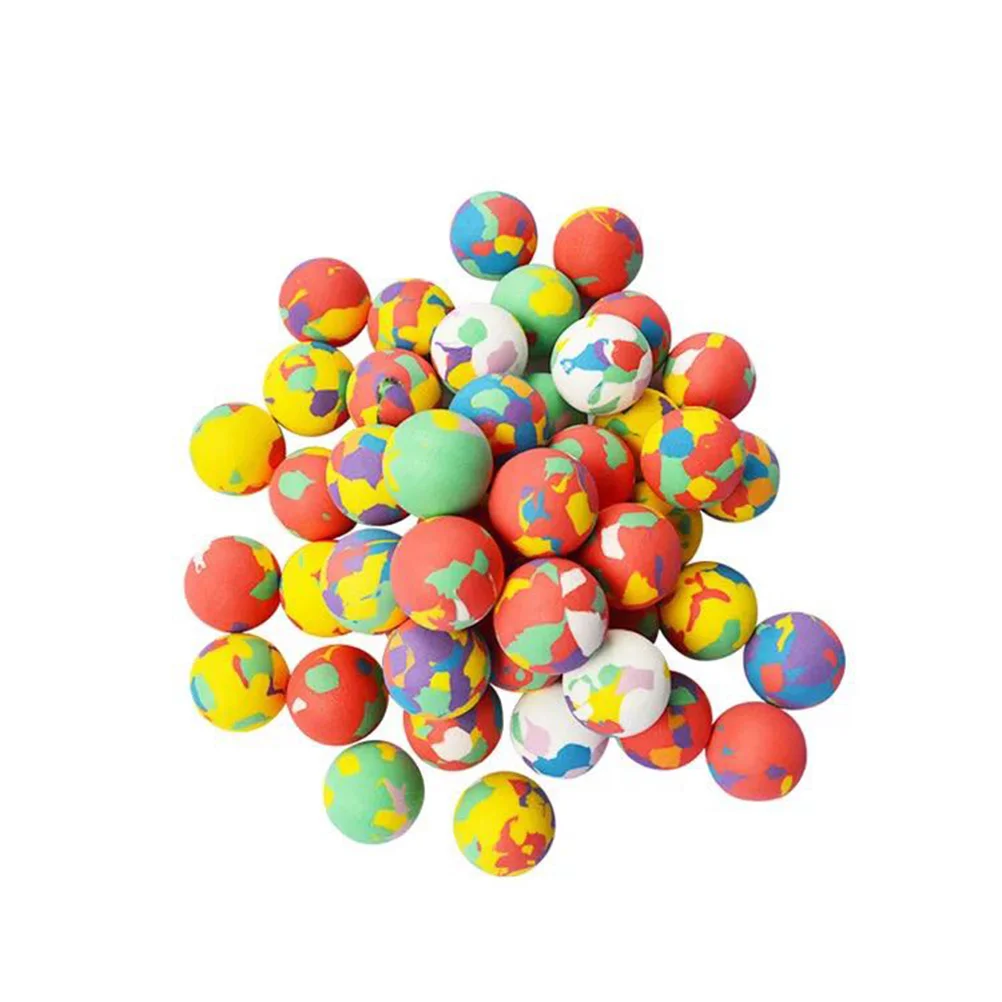 25 Pcs Jumping Ball Bouncing Balls Kids Elastic High Density Bouncy Bulk Toy Child