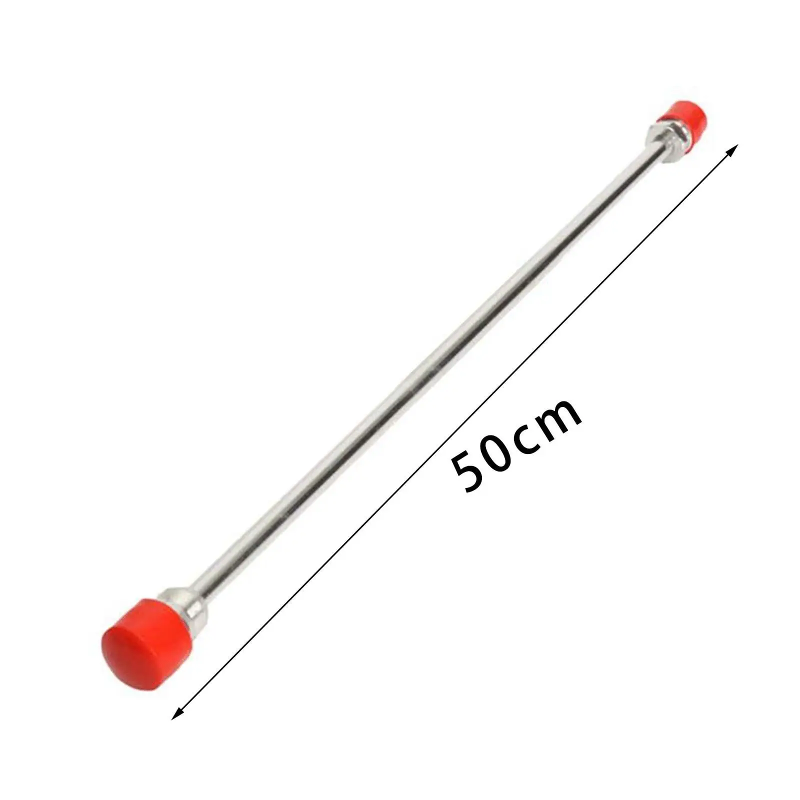 Sprayer Extension Rod with Red Guard 19.69'' Sprayer Extention Wands Portable Multifunction Spray Painting Wands Replacement