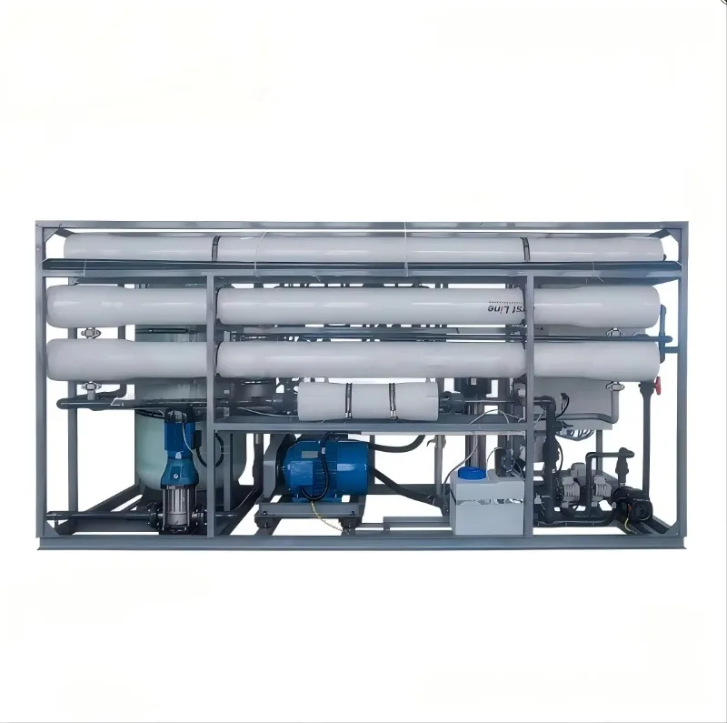 6000L H RO Water Purification System 5kW 380V 1 Year Warranty for Industrial Treatment Plant Customize