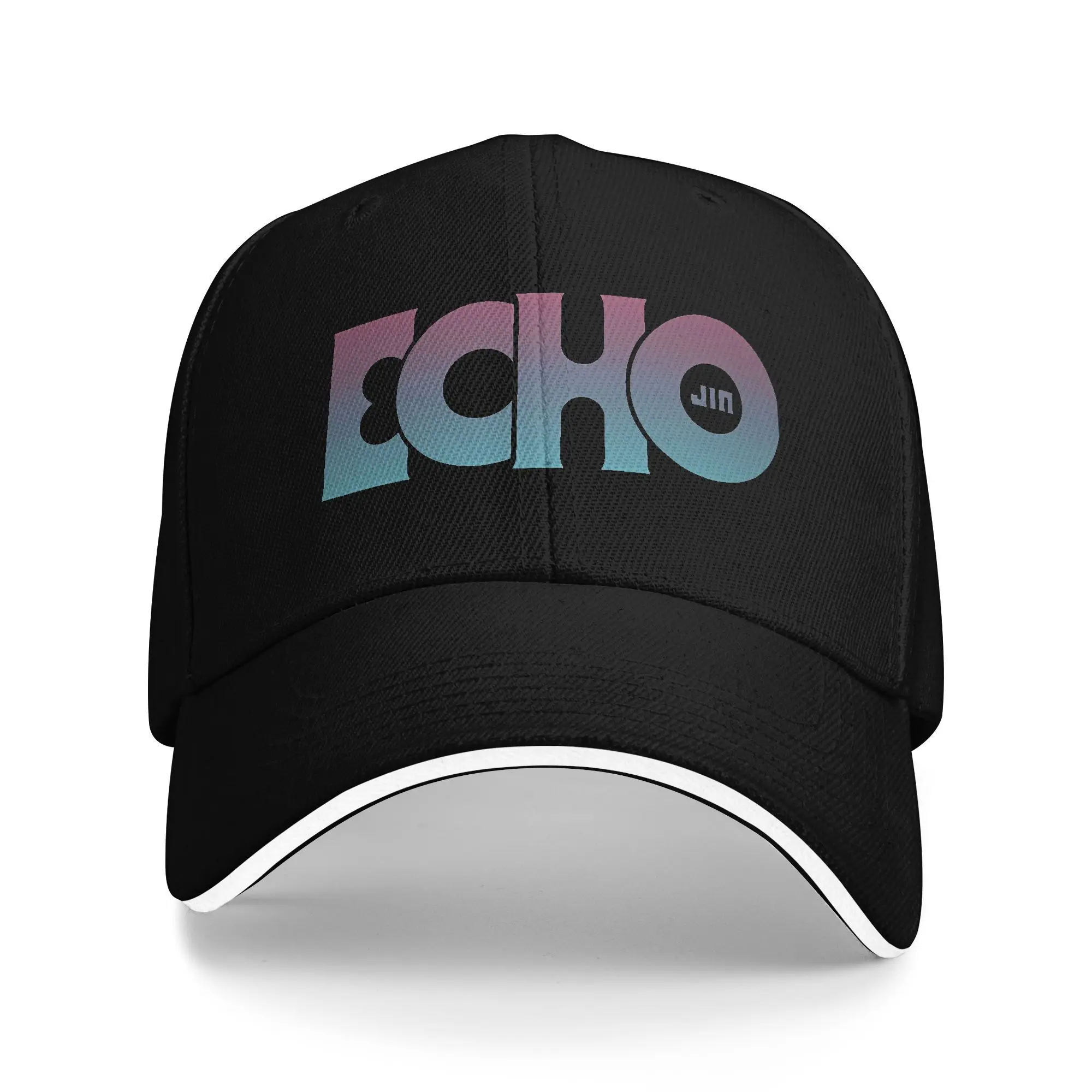 

JIN ECHO Sun Baseball Cap Summer Female Male Custom DIY Trucker Hat Dropshipping Trendy Hunting Camping Baseball Caps